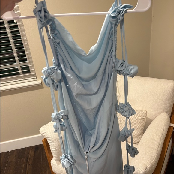 Peppermayo Simona Maxi Dress - Pastel Blue - Picture 5 of 6